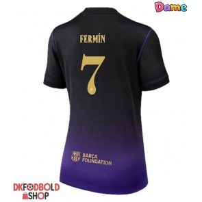 Barcelona Fermin Lopez #7 Udebanetrøje Dame 2026-27 Kort ærmer Barcelona Fermin Lopez #7 Udebanetrøje Dame 2026-27 Kort ærmer